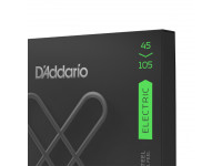 D'Addario XTB45105 45-105 Regular Light Top/Medium Bottom, Long Scale, XT Nickel Coated Bass Strings